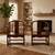 Beautiful Solid Rosewood Antique Barrel-Back Chairs – Pair – Like New 1 thumbnail