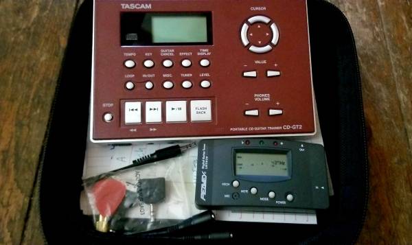 TASCAM CD-GT2 Portable CD Guitar Trainer - musical instruments