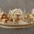 Vintage German Amsel Light Up Laser Cut Wood Winter Scene Snow Trees W 1 thumbnail