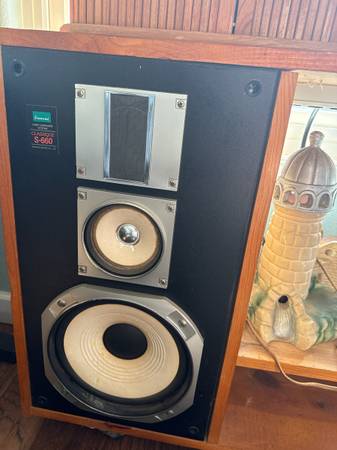 Sansui S-660 Dual Speaker unit - $100 (dublin / pleasanton / livermore)63471438504321122