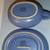 Dansk Mesa Sky Blue gravy boat & saucer 4 thumbnail