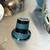 Vilhelm Bjerke-Petersen, Modernist Blue and Black Vase, Glazed Ceramic 3 thumbnail