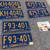 VINTAGE N Y LICENSE PLATES ( used on 1966 thru 1973 vechiles) 1 thumbnail