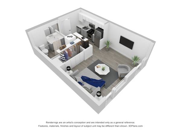 $1,120 / 406ft2 - ¡Estudio moderno iluminado por el sol! ¡Lavadora/secadora en la unidad! ¡A pasos del transporte público! ¡Se aceptan mascotas! (Portland - 7 minutos en auto al parque Mt. Tabor)63672529974017121