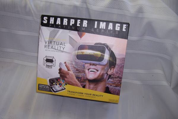SHARPER IMAGE..... virtual reality with controller 1