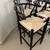 New Set of 6 Bar Height Barstools Black & Natural Stool Wood Stools 2 thumbnail