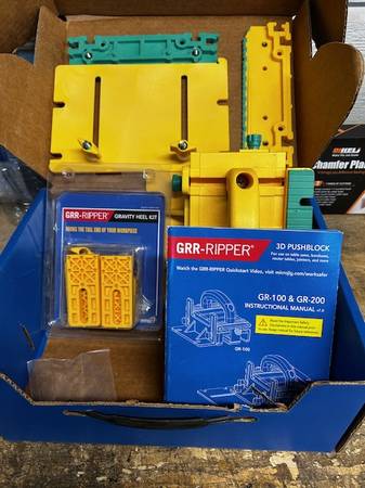 Microjig GRR-Ripper Model GR-200 W/extra Gravity Heel Kit 1