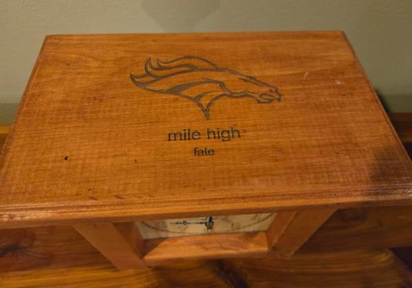 Denver Broncos Clock* - $20 (Sioux Falls)63471124022401121