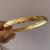 22K Yellow Gold Bangle with such a beautiful Design 9 thumbnail