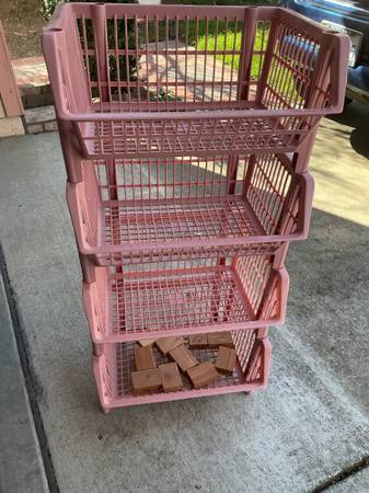 Stacking Storage Baskets 1