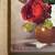 Antique Still Life Roses Oil painting canvas Expensive Frame Hoskins 2 thumbnail