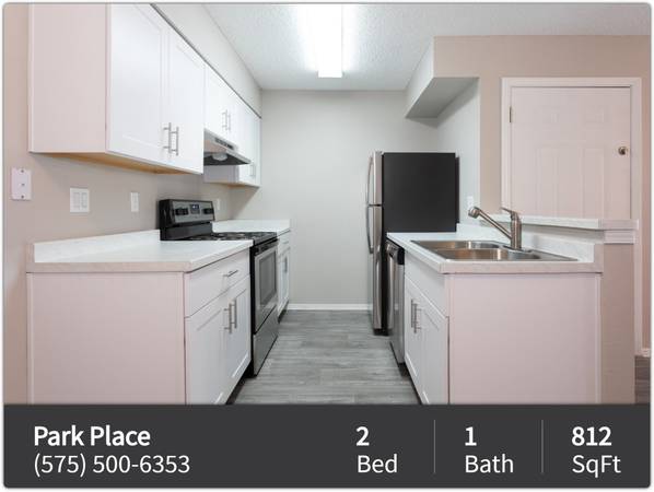 $1,100 / 2br - 812ft2 - Great space for every taste. You'll love our 2 bed, 1 bath! (Las Cruces - Near NMSU)63687912969219121