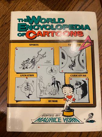 BOOKS - cartoon encyclopedia + golden gate bridge 1