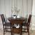 SPACE SAVER Drop Leaf High Dining Table & 4 Chairs PERFECT FOR STUDIO 15 thumbnail