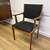 Mid Century Johannes Andersen Danish Teak Wood Black Fabric Dining Arm 8 thumbnail