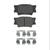 2018 Toyota Camry Rear Brake Pads Wagner 2 Pad Set Disc Brakes 5 thumbnail