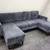 New 100x58 sectional couch/ free delivery 3 thumbnail