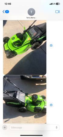 Greenworks  mower 21 inch 1