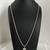 30" Vtg. Sterling Silver Twisted Rope Necklace W/ Sterling Arrowhead 5 thumbnail