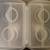 Two Clear Plastic Small Containers with Lid Covers. 1 thumbnail