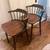 Walnut Bar Chairs (set of 3) 2 thumbnail