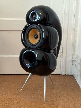 B&W House Pod Speakers / Blue Room / Black - electronics