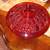 Vintage Indiana Glass Windsor Button & Cane RUBY RED Candy Dish 1 thumbnail
