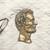 Vintage bronze Lincoln plaque 3 thumbnail
