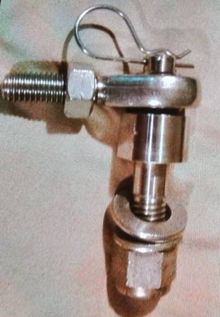 autopilot/rudder post link assembly (2 parts) 1