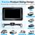 Backup Camera for Car USB Plug and Play HD 1080P Rear View Night Visio 7 thumbnail