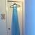 Vintage Light Blue Prom/Formal/Maxi Dress with Hooded Jacket - 1972 13 thumbnail