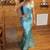 Gorgeous Teal hourglass shaped formal gown----size 2 1 thumbnail