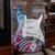 Fender Squier Custom Painted Buffalo Bills Stratocaster 2 thumbnail