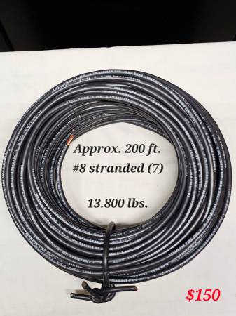 Electrical Copper Wire #8 Stranded 1
