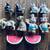 5 set of vintage salt & pepper shakers Japan (A) 1 thumbnail