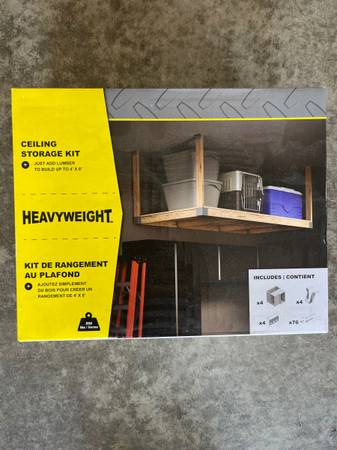 Garage ceiling storage - Heavyweight 1
