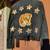 Signature 8 Embroidered Ladies Denim Jean Jacket with Tiger (S) 1 thumbnail