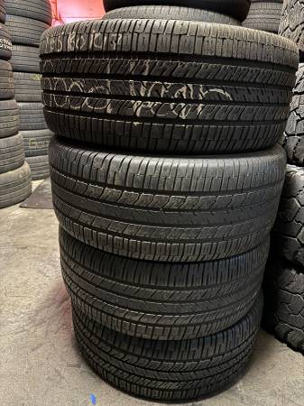 17" Tires Set of Used 265/60R17 Goodyear 1