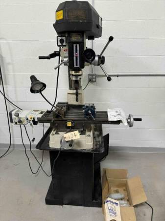 Acra #RF-31 Milling And Drilling Machine 1