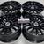 18 inch Mercedes wheels rims 18x8 offset et 38 gloss black (4) 2 thumbnail