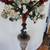 ***PEDESTAL COLUMN VANITY STAND WITH FLOWER BOUQUET VASE*** 7 thumbnail