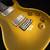 PRS DGT Electric Guitar with Moon Inlays - Gold Top 2 thumbnail