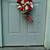 MERRY CHRISTMAS Candy Cane Swirl LAWN SPIKE Holiday Decoration Vintage 5 thumbnail