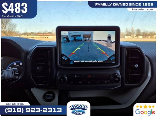 $483/mo - 2024 Ford Bronco Sport Heritage - $33,998 (760 S Lynn Riggs Blvd, Claremore, OK 74017)63469606293379124