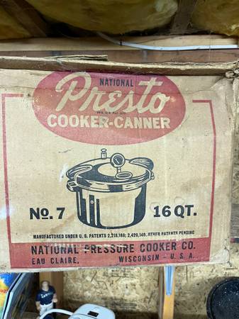 Presto cooker canner 1