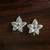 Brand New Sterling Silver Earrings with flower Design 3 thumbnail