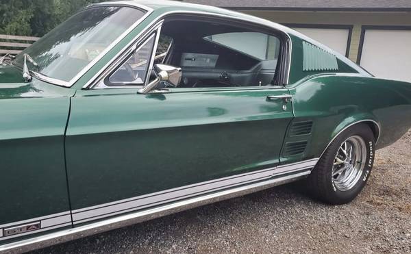 1967 Ford Mustang GTA Fastback Verde Musgo Oscuro - $30,00063469750297857123