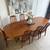 Solid Teak Extendable Table by Dyrlund and 8 Chairs by Preben Schou for Møbelfa 2 thumbnail