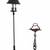 A cast iron bouillotte-style floor lamp  & standing ashtray 1 thumbnail