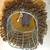 African Beaded Lions Head Sculpture wall display - Detroit Lions 9 thumbnail